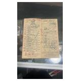 1947 Belmont park race program