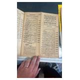 1933 San Mateo county jockey club race program