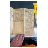 1933 horse racing program