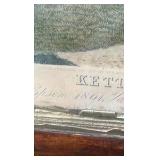 1861 kettledrum horse racing lithograph