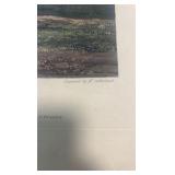 late 1800s memnon horse racing etching