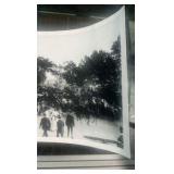 1903 horse race panoramic photo reproduction