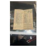 1947 Belmont park race program