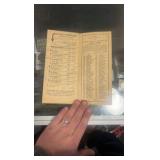 1941 Santa Anita park race program