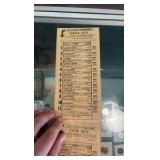 1947 hippodrome de Tijuana race program