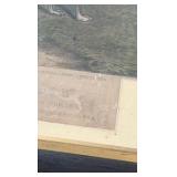 1875 HONEYMOON greyhound racing lithograph