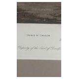 1892 sir Hugo horse racing etching