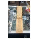 1935 Saratoga racing program