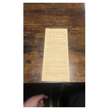 1934 pimlico Maryland jockey club race program