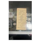 1947 Belmont park race program