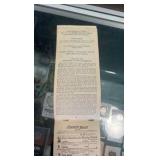 1950 pimlico Maryland jockey club race program