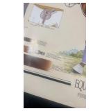 equestrian equipment poster