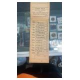 1936 laurel park race program