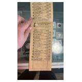 1947 hippodrome de Tijuana race program