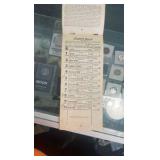 1950 pimlico Maryland jockey club race program