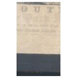 mid 1800s Monmouth eclipse etching