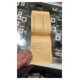 1946 Saratoga raceway race program