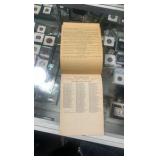 1946 Saratoga raceway race program