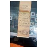 1936 laurel park race program