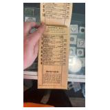 1947 hippodrome de Tijuana race program