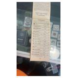 1950 pimlico Maryland jockey club race program