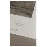 1892 sir Hugo horse racing etching