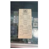 1950 pimlico Maryland jockey club race program