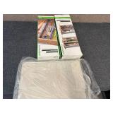 2 Packs Of Drawer Divders And 2-Sided Cutting Board