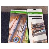 2 Packs Of Drawer Divders And 2-Sided Cutting Board