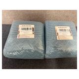 2 Waffle Textured Bath Mats
