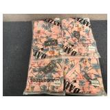 4 Sets Of Tshirt And Short Outfits - Xxl