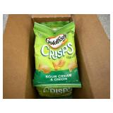 8 Bags Of Goldfish Crisps - Sour Cream And Onion