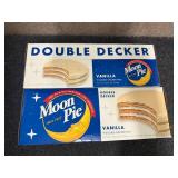 2 Packs Of Vanilla Moon Pie Double Deckers