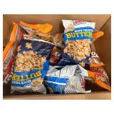 Box Of Toms Prok Rinds And Lance Butter Popcorn
