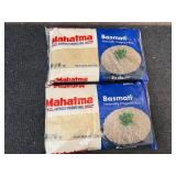 2 X 5Lb Bags Of Mahatma Basmati Rice