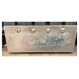 Antique Oak Wall Phone With All Components