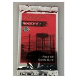 1992 Hi-Tech Tire Test Indy Racing Trading Cards (35) Foil Packs In Original Open Box Sealed Packs