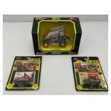 Misc. Miniature Racing Champions World Of Outlaws Die Cast Miniatures Including 1994 Racing Champions 1:24 Scale Die Cast Sprint Car #11 Steve Kinser (NEW OLD STOCK) Paint Flaking On Tail Fin