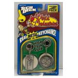 Vintage 1999 Tech Deck High Tech Clip Real Metal Key Chains (New Old Stock)