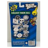 Vintage 1999 Tech Deck High Tech Clip Real Metal Key Chains (New Old Stock)
