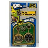Vintage 1999 Tech Deck High Tech Clip Real Metal Key Chains (New Old Stock)