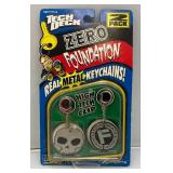 Vintage 1999 Tech Deck High Tech Clip Real Metal Key Chains (New Old Stock)