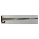 EST. $225.00 - $375.00 French model 1874 Gras Bayonet With Scabbard Dated 1878
