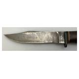 EST. $275.00- $375.00  1941 U.S.N. Navy Marked MK1 Fighting Knife PAL RH 35 With 5 5/16" Blade With Leather Sheath