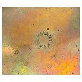 Vintage German Made Military Drinking Cups In Leather Holder