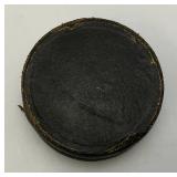 Vintage German Made Military Drinking Cups In Leather Holder