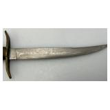 SUPER RARE Antique CIVIL WAR Boot Fighting Knife 6 3/4" Blade