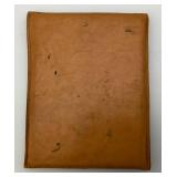 Vintage United States Of America War Ration Book With Stamps And Leather Holder