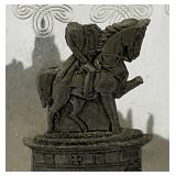 Vintage Bremen Germany Souvenir Pewter Sleeved Wine Drinking Glasses