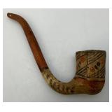 Isleta Pueblo Pottery Pipe